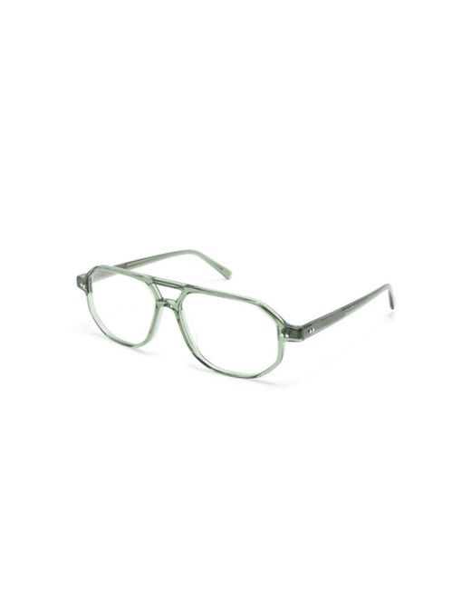 Moscot Metallic Gazeektal Opt Pine Optical Frame