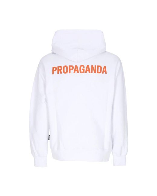 Propaganda White Hoodies for men