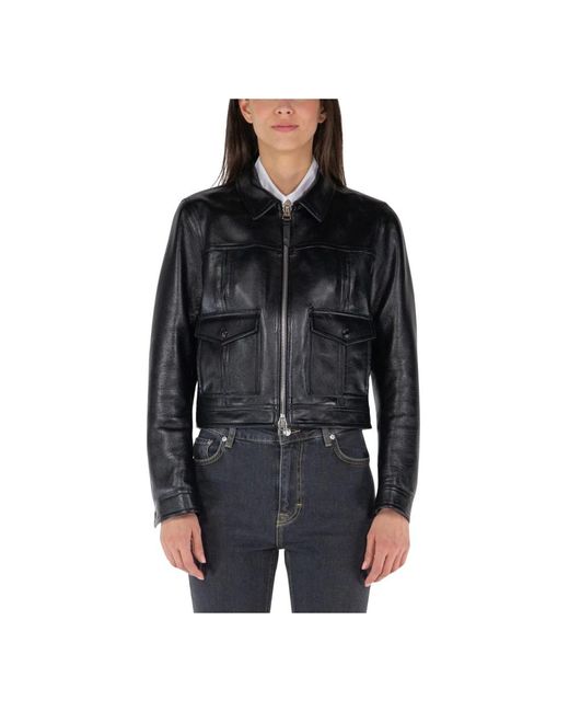 Tom Ford Black Leather Jackets