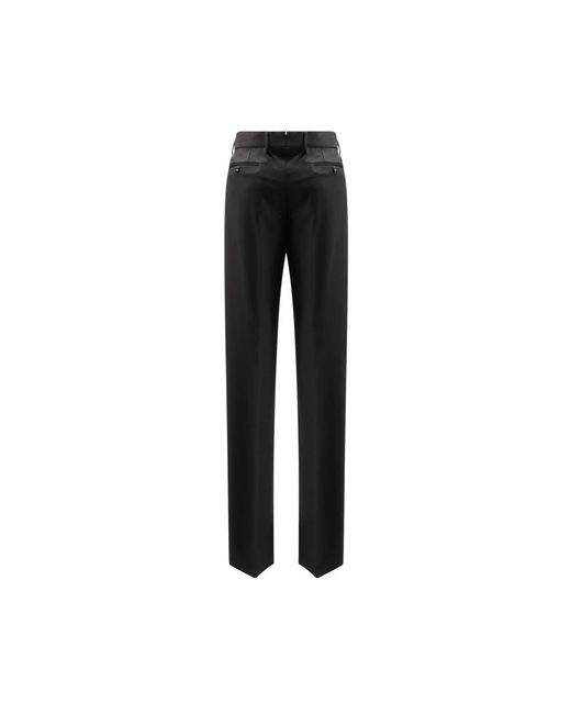 Straight Trousers di Tom Ford in Black da Uomo