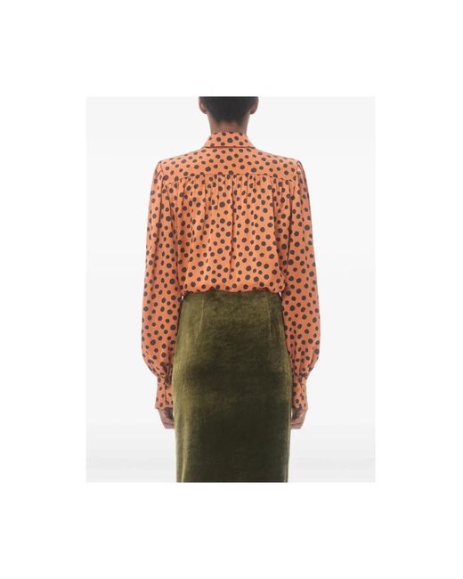Valentino Orange Shirts