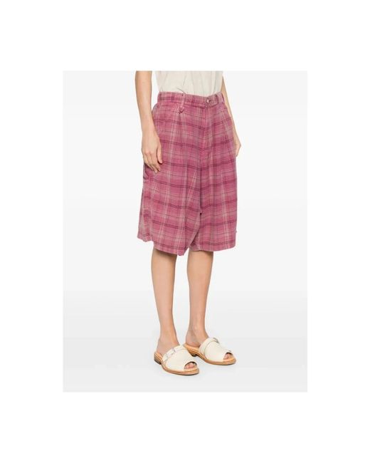 R13 Pink Bermudas