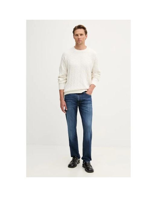 Straight Jeans Hackett pour homme en coloris Blue
