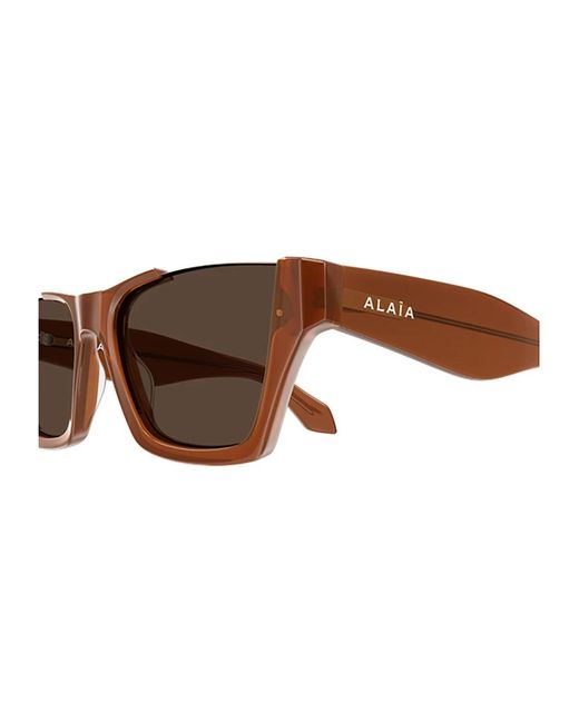 Alaïa Brown Sunglasses