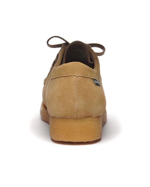 Sebago Brown Laced Shoes for men