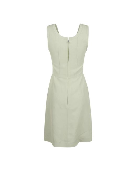 Jil Sander Green Short Dresses