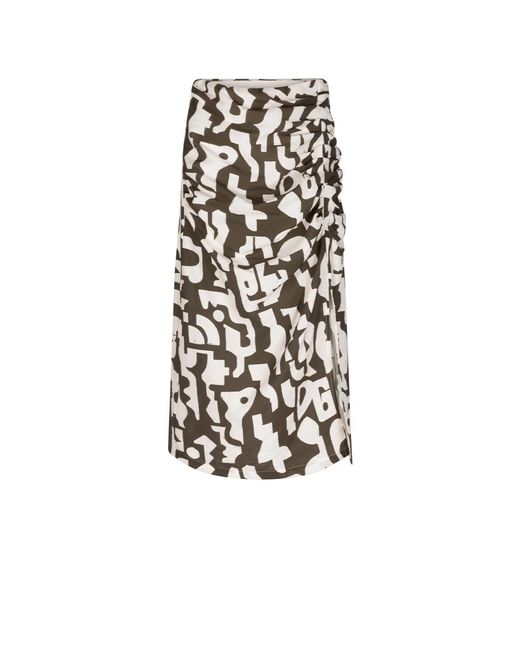 Dante 6 Midi Skirts in het White