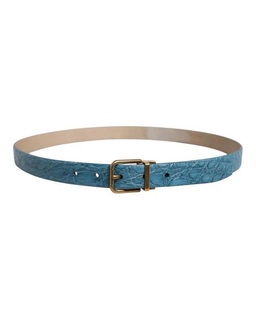 Dolce & Gabbana Blue Belts