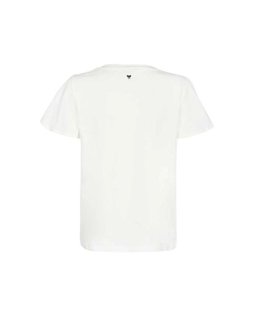 Weekend by Maxmara T-Shirts in het White
