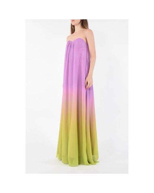 Dresses > day dresses > maxi dresses ACTUALEE en coloris Purple