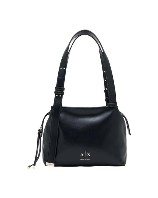ARMANI EXCHANGE Black Shoulder Bags