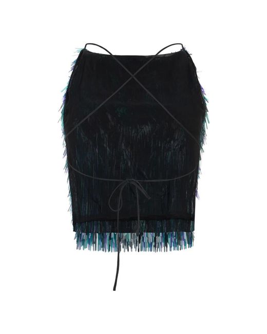 Alberta Ferretti Blue Sleeveless Tops