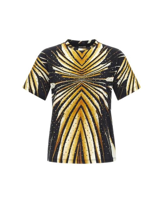 Roberto Cavalli Yellow T-Shirts