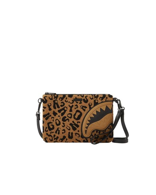 Sprayground Clutches in het Brown