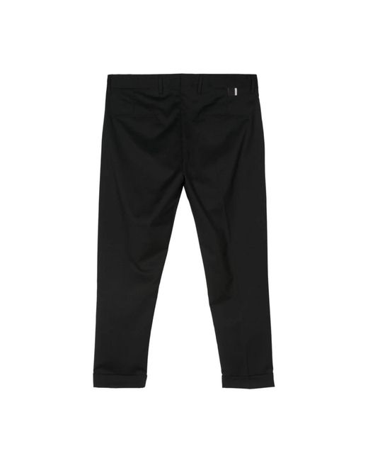 Low Brand Black Suit Trousers for men