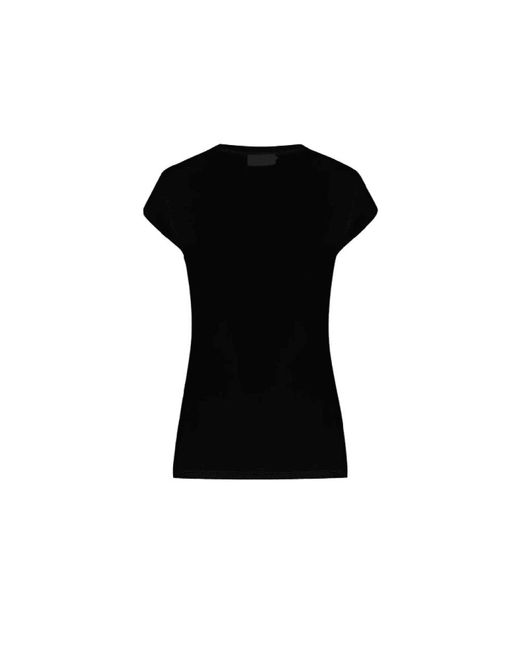 Elisabetta Franchi Black T-Shirts