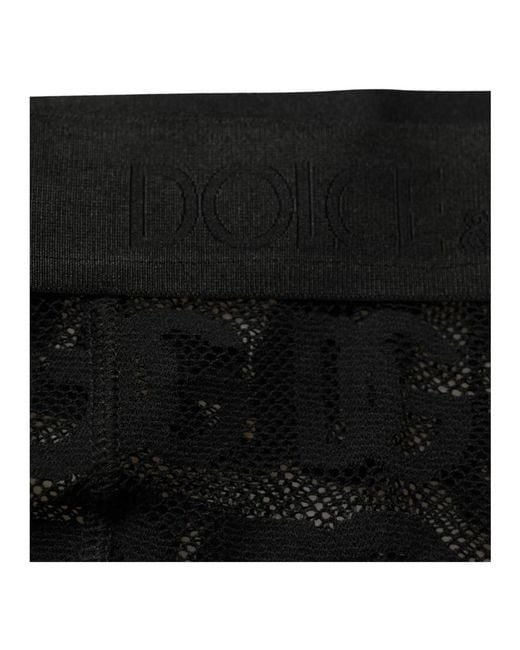 Dolce & Gabbana Black Leggings