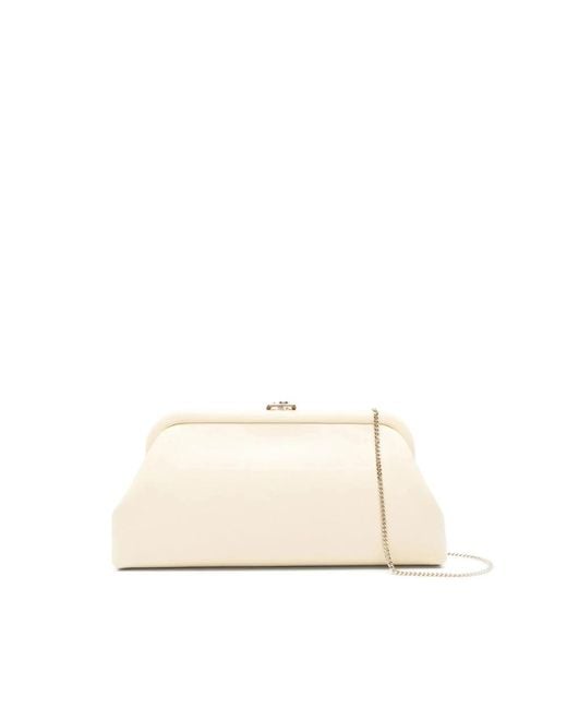 Jimmy Choo Clutches in het Natural