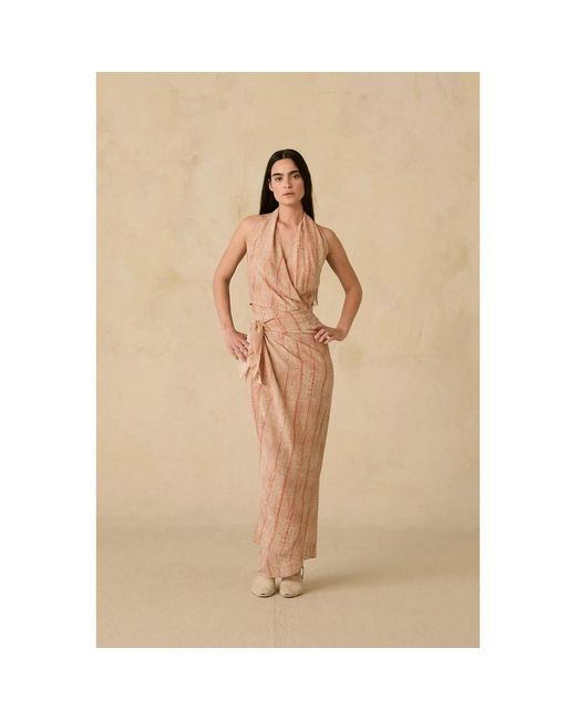 Cortana Natural Maxi Skirts
