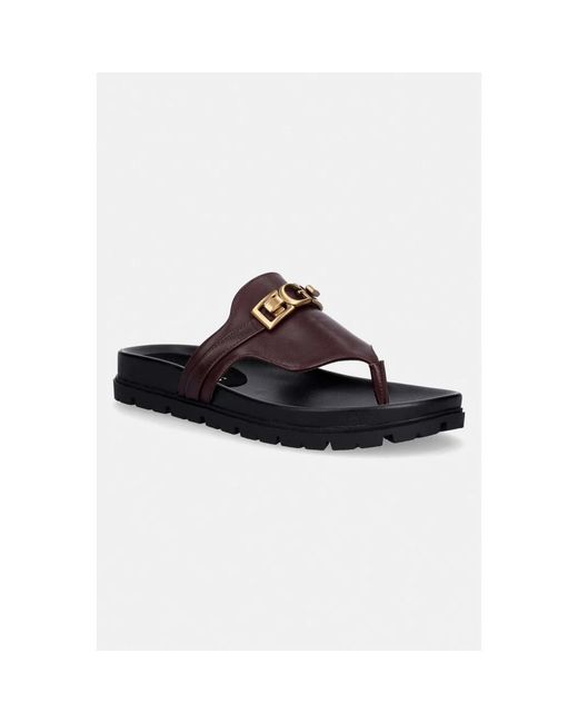 Guess Brown Farron Zehentrenner-Sandalen