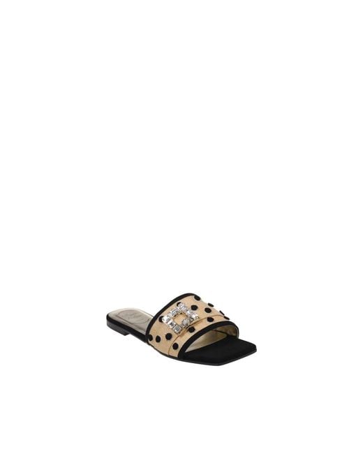 Roger Vivier Multicolor Sliders
