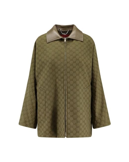 Light Jackets Gucci de color Green