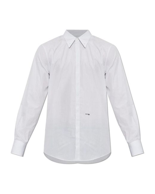 DSquared² Overhemden ,Wit ,Formal Shirts in het White voor heren