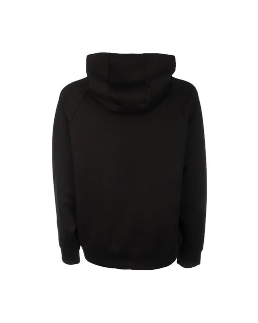 Emporio Armani Black Hoodies for men