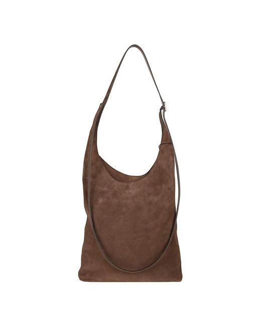 Courreges Brown Shoulder Bags
