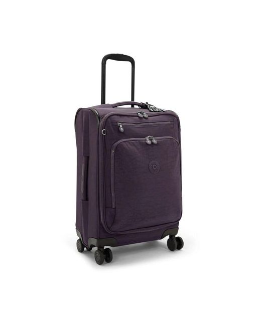 Valigia Morbida New Youri Ki7504 di Kipling in Purple