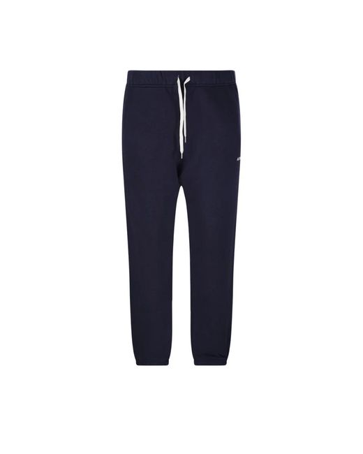 Autry Broeken ,Blauw ,Katoen Blauwe Jersey Sweatpant in het Blue voor heren