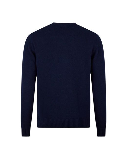 Stenstroms Blue Round-Neck Knitwear for men