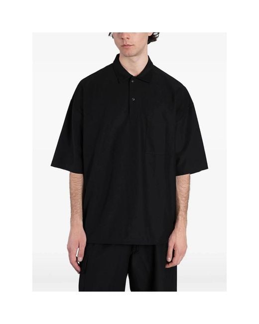 Comme des Garçons Black Polo Shirts for men