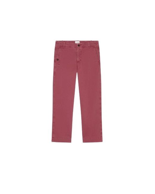 Closed Red Straight Fit Jeans