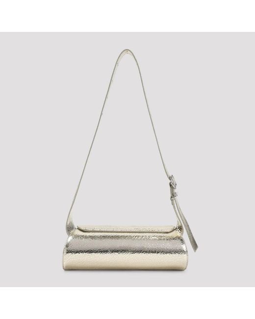 Jil Sander Metallic Cannolo Small
