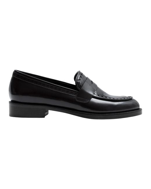 Parallèle Loafers in het Black