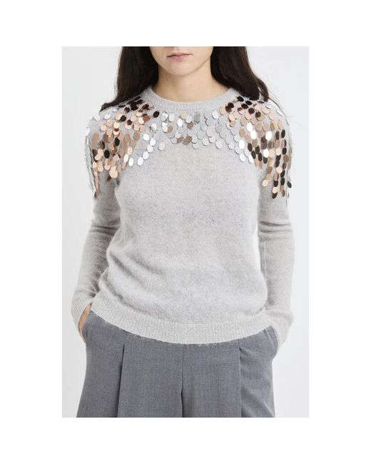 Dixie Gray Rundhals-Strickware