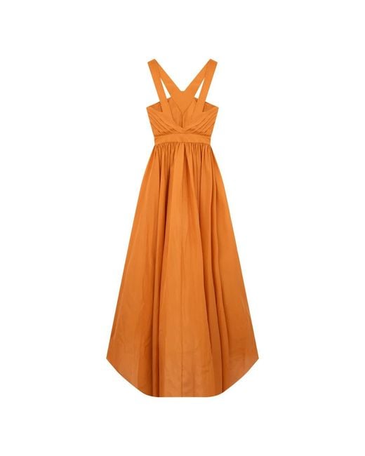 Alberta Ferretti Orange Gowns