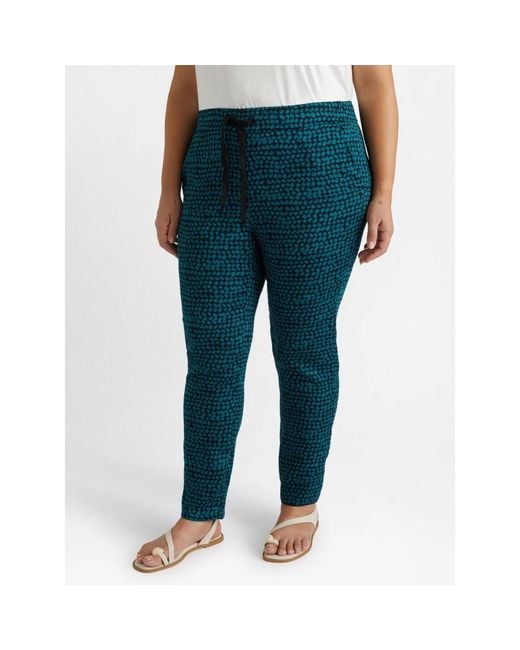 Skinny Trousers FIORELLA RUBINO de color Green