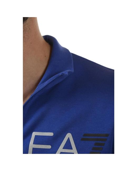 EA7 Hoodies in Blue für Herren