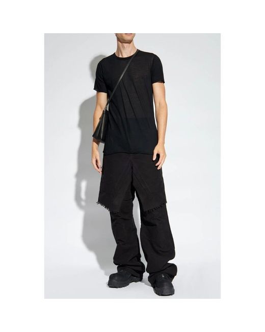 T-Shirts di Rick Owens in Black da Uomo