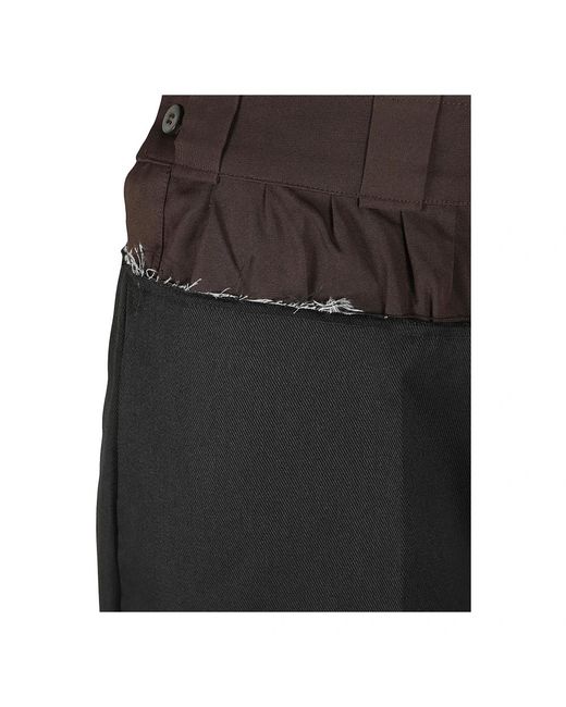Maison Margiela Black Casual Shorts