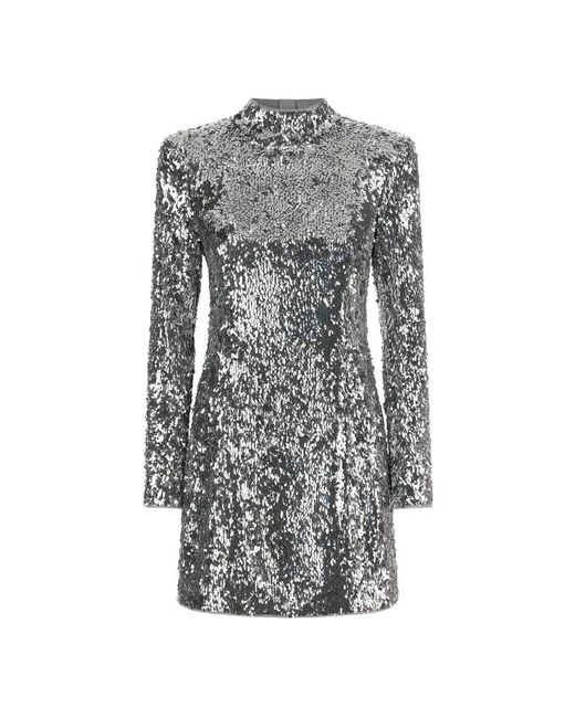 Balmain Gray Party Dresses