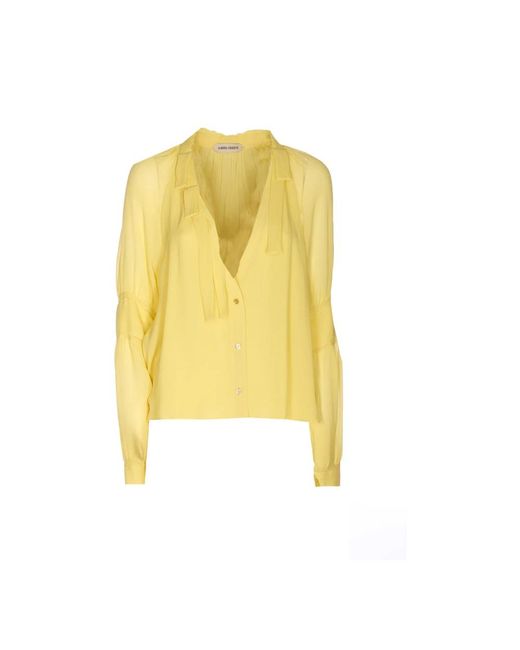 Blouses Alberta Ferretti de color Yellow