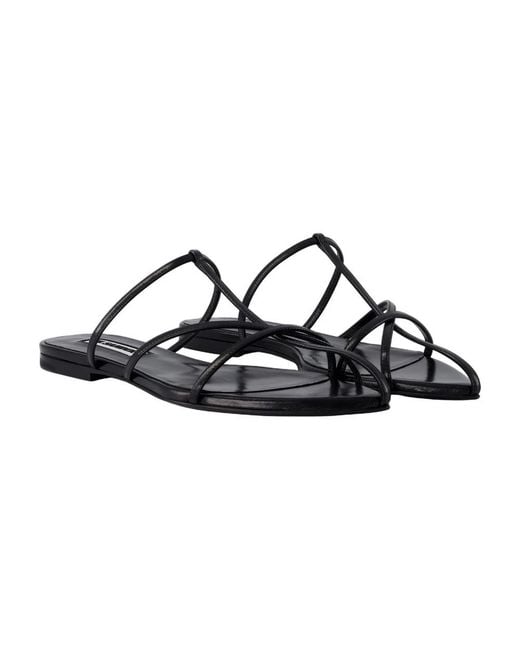 Jil Sander Black Sliders