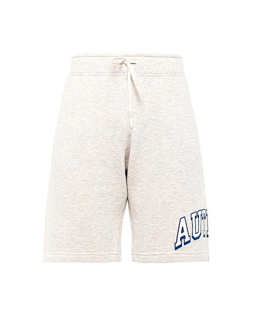Autry White Casual Shorts for men