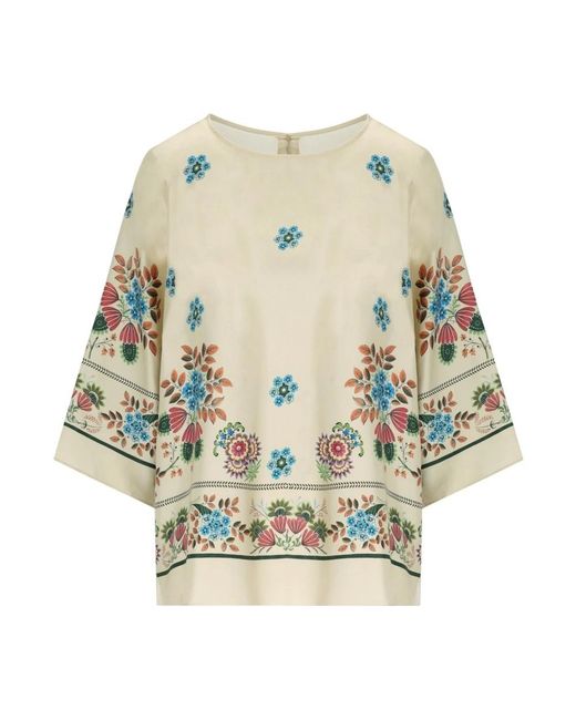 Weekend by Maxmara Samba Blouse in het Natural
