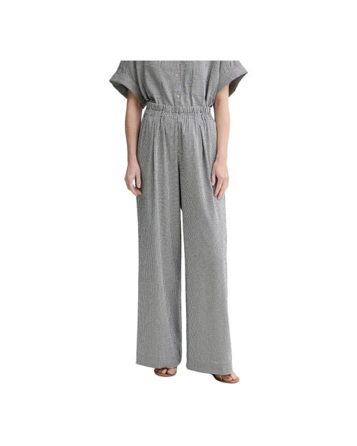 Sessun Wijde Broek in het Gray