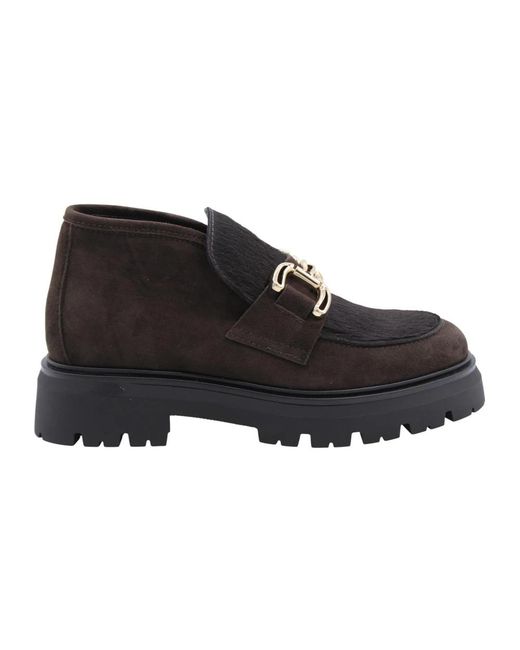 E mia Black Ankle Boots