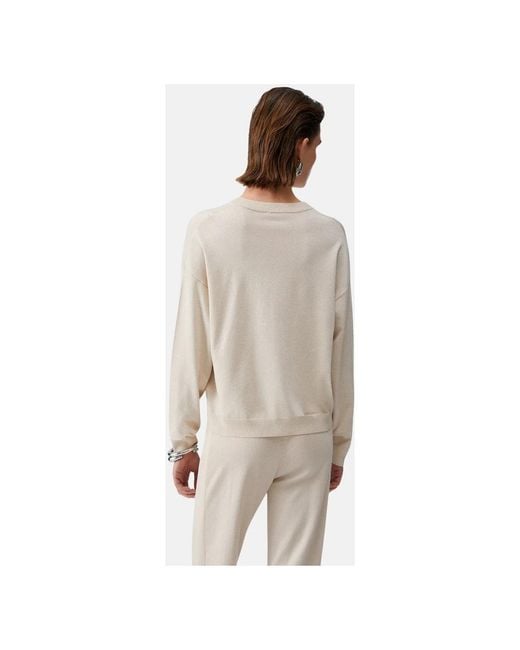 Liu Jo Natural V-Neck Knitwear